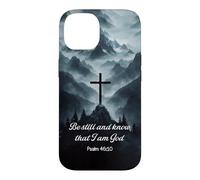 Be Still And Know That I Am God Psalm 46:10 Cross Mountain Case for iPhone 14