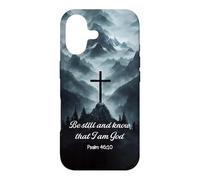 Be Still And Know That I Am God Psalm 46:10 Cross Mountain Case for iPhone 17
