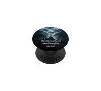 Be Still And Know That I Am God Psalm 46:10 Cross Mountain PopSockets Adhesive PopGrip