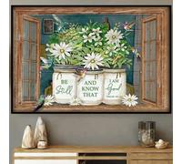 Be Still And Know That I Am God Sign Wall Decor Kitchen Decor Wall Decor Poster Metal Sign 8X12 Inches