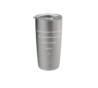 Be Still and Know That I Am God Stainless Steel Insulated Tumbler