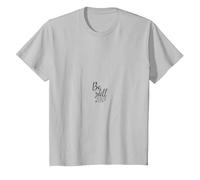 Be Still and Know That I Am Your God T-Shirt, Youth, Silver Grey, Large
