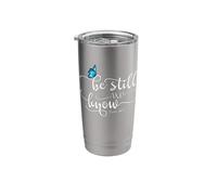 Be Still & Know Butterfly Stainless Steel Insulated Tumbler