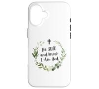 Be Still & Know That I Am God Psalm Christian Bible Verse Case for iPhone 16