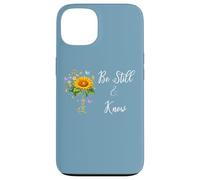 Be Still Know That I Am God Quotes Butterfly Christian Jesus Case for iPhone 13