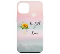 Be Still Know That I Am God Quotes Butterfly Christian Jesus Case for iPhone 13