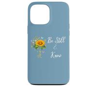 Be Still Know That I Am God Quotes Butterfly Christian Jesus Case for iPhone 13 Pro Max