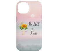 Be Still Know That I Am God Quotes Butterfly Christian Jesus Case for iPhone 14