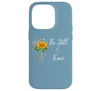 Be Still Know That I Am God Quotes Butterfly Christian Jesus Case for iPhone 14 Pro