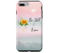 Be Still Know That I Am God Quotes Butterfly Christian Jesus Case for iPhone 7 Plus/8 Plus