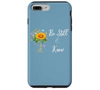 Be Still Know That I Am God Quotes Butterfly Christian Jesus Case for iPhone 7 Plus/8 Plus