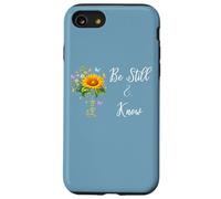 Be Still Know That I Am God Quotes Butterfly Christian Jesus Case for iPhone SE (2020) / 7/8
