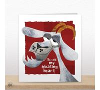 Be Still My Bleating Heart - Funny Goat Valentine's Card By Paul Delaney