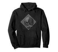 Be Stoic - Dark Gothic Skull Pullover Hoodie