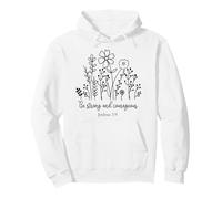 be strong and corageous Christian men women love God Jesus Pullover Hoodie