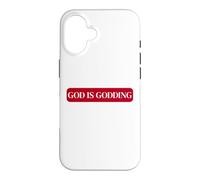Be Strong And Courageous, Faith, God Is Godding, Christian Case for iPhone 16