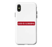 Be Strong And Courageous, Faith, God Is Godding, Christian Case for iPhone X/XS