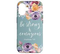 Be Strong and Courageous, Joshua 1:9 Bible Verse Quote Case for iPhone 16