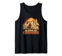 Be Strong and Courageous Joshua Jericho Biblical Art Tank Top
