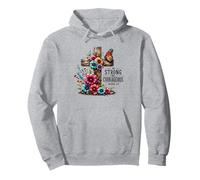Be Strong Bible Verse Faith In Jesus Christian Pullover Hoodie