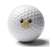 Be Stronger Than Your Excuses Personalized Golf Balls Gifts for Men Golfers Distance Straighter Shots