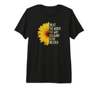 Be The Change Save The World! Climate Protection Sunflower Premium T-Shirt