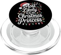 Be The Christmas Princess Most Likely To Slay PopSockets PopGrip for MagSafe