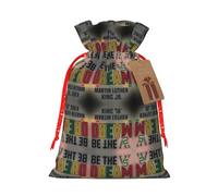 Be The Dream Drawstring Gift Bags Small Item Treats Wrapping Storage Bags Christmas Birthday Party Holiday