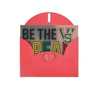 Be The Dream Greeting Card With Envelope (160 x 120 mm) for Birthday/Wedding/Invitation/Christmas/New Year