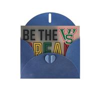 Be The Dream Greeting Card With Envelope (160 x 120 mm) for Birthday/Wedding/Invitation/Christmas/New Year