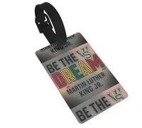 Be The Dream Luggage Tag for Suitcases, Travel ID Tag with Strap, Bag Tag for Backpack & Travel Bag