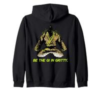 Be the Gi in gritty Zip Hoodie