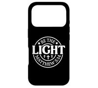 Be the light God Christian men women christ Case for iPhone 17 Pro