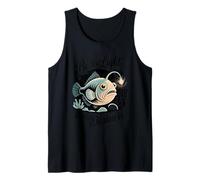 Be The Light in The Darkness Angler Fish Motivation Tank Top