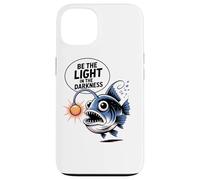 Be The Light In The Darkness Cute Anglerfish Case for iPhone 13