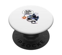 Be The Light In The Darkness Cute Anglerfish PopSockets Adhesive PopGrip