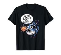 Be The Light in The Darkness Cute Anglerfish T-Shirt