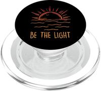 Be the Light - Let Your Light Shine - Waves Sun Christian PopSockets PopGrip for MagSafe