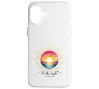 Be The Light Mathew 5:14 Sunset Sunrise Christian Faith Case for iPhone 16 Plus