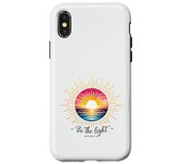 Be The Light Mathew 5:14 Sunset Sunrise Christian Faith Case for iPhone X/XS