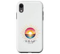 Be The Light Mathew 5:14 Sunset Sunrise Christian Faith Case for iPhone XR
