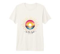 Be The Light Mathew 5:14 Sunset Sunrise Christian Faith Premium T-Shirt