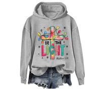 Be The Light Sweatshirt & Hoodie Funny Christmas Christian Religious Be The Light Shirts For Women Men