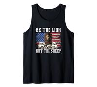 Be The Lion Not The Sheep Raise Lions Motivational Tank Top