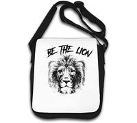 Be The Lion Shoulder Bag White