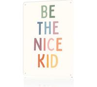 Be The Nice Kid Tin Signs Kindness Matters Inclusion Diversity Classroom Sign Be Kind Positivity Acceptance Metal Sign For High School Elementary Middle School Classroom Wall Decor 8x12in