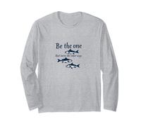 Be The One That Turns The Other Way Inspirational Quote Long Sleeve T-Shirt