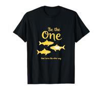 Be The One That Turns The Other Way Inspirational Quote T-Shirt