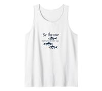 Be The One That Turns The Other Way Inspirational Quote Tank Top