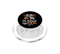Be The Person Your Scary Irish Wolfhound Dog Halloween PopSockets PopGrip for MagSafe